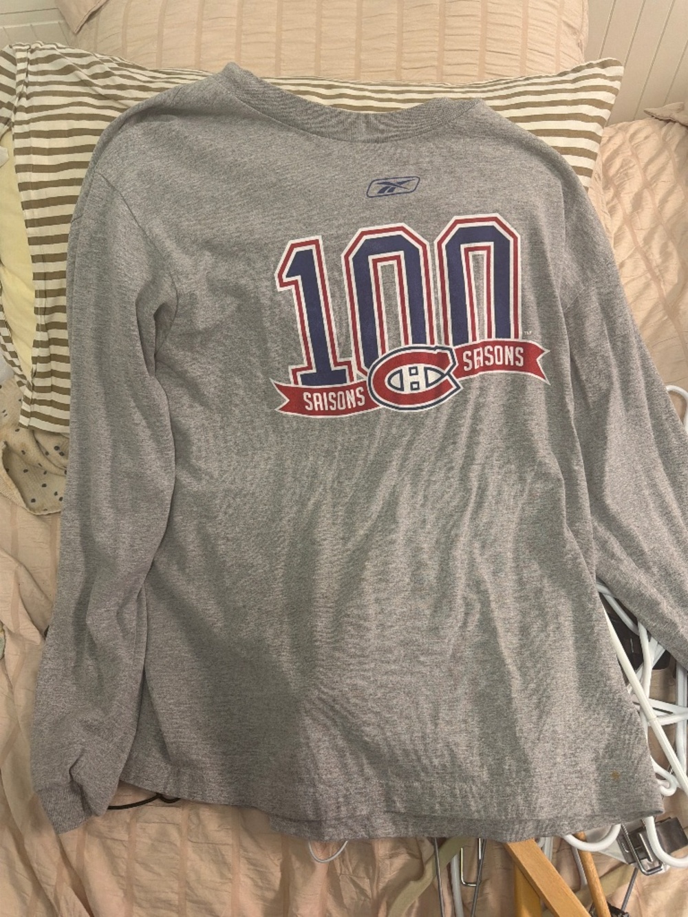Montreal Canadians 100 seasons long sleeve